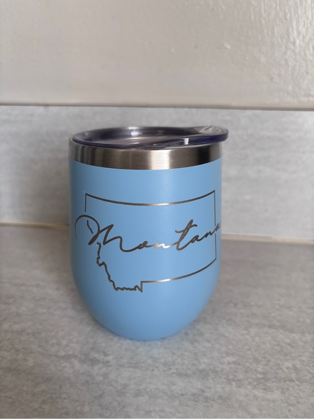 Blue Insulated Tumbler